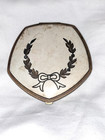 Vintage Elgin American Guilloche Enamel Powder Blush Compact W Blush 1930 s