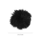 Vaguelly 2pcs Microphone Wind Furry Windscreen Covers Noise Reduction    