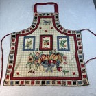 Vintage Lot Of 2 Aprons Cottage Core Granny Core Farmhouse Multicolored
