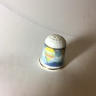 Vintage Thimble  Collectible Gift Fine China Air Balloons  England
