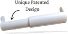 Teravan Standard Extender For Extra Large Toilet Paper  White  2pk 