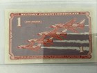  1 Mpc Series 681 Beautiful Crisp Uncirculated Military Payment Certificate 