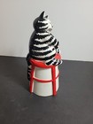 Kliban Cat Playing Guitar And Sitting On A Stool Trinket Jar