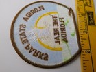 Florida State Park  Camper Vintage Patch Badge  Souvenir  The Real Florida