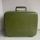 Vintage Samsonite Hard Shell Suitcase Avocado Green Silhouette Luggage Carry-on