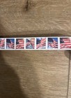 1  Roll Of 100 Usps First Class Postage Us Flag Stamps 2024