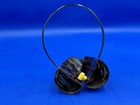 Pair Binaural Antique Ear Horns Faux Tortoiseshell Marked  audios Marque Deposee