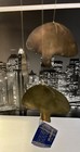 Vintage Brass Mushroom Wind Chimes Rare 1970s New Sea Chanteys Gloucester Ma Usa