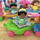 Little People Disney Princess Parade 8 Float Trains   8 Figures Lot