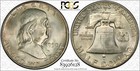 1950-d 50c Franklin Half Pcgs Ms66  Fbl    cac  