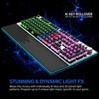 Philips Wired Gaming Keyboard With Palm Rest Led Rgb Mechanical Keyboard Spk8624