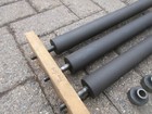 Letterpress Rollers - For Peerless Printing Press - Set Of 3 W  Trucks      K40