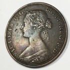 1864 New Brunswick 1 Cent - Very Fine  vf  Km 6 Tall 6 - 6800-pc