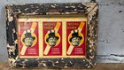 Vintage Decorative Passing Show Cigarette Adv  Tin Sign Board Framed Collectible