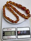 Large Cherry Amber Color Misbaha Tasbih Prayer 36 Beads Islamic Rosary 91g