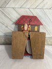 Vintage Wooden Noah   s Ark Toy Set Animals Puzzle Box Made In China