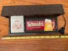 1972 Vintage Schmidt s Of Philadelphia Beer Sign Advertising Display Lighted Sig