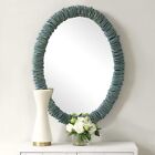 Two Modern Bonaire 35  Ceramic Wall Vanity Mirrors Uttermost 08183
