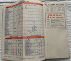 Eastern Air Lines System Timetable Schedules March 26  1951 3 26 51