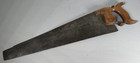 Rare Early Hawksworth Double Refined Steel Hand Saw Blank Medallion - Ca  1840 s