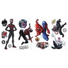 New Marvel Spider Man Miles Morales Wall Stickers Kids Superhero 15 Decals Decor