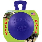 Horsemen s Pride 10  Jolly Ball Horse Toy  Blue  Xlarge