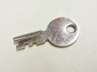 Vintage Singer Sewing Machine  221 Featherweight Black Case Key  Nice Condition