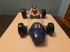 Vintage 1970 Ezra Brooks Race Car No 21 Decanter Empty
