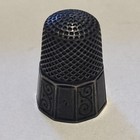 Sterling Silver Antique Thimble Fluted Octagon   Not Scrap  