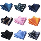 Pocket Square Handkerchief Silk Paisley Men s Formal Wedding Suit Accessory