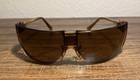 Vtg American Optical Sunglasses W  Side Protect Ultra Rare Uv Protection Brown