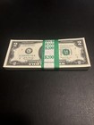 100   2  Two Dollar Bills Lightly Circulated -  non-sequential 