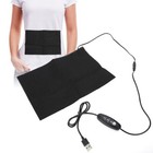 Electric Usb Charging Cloth Heater Heating Pad Waist Belly Warming Mat Fb9