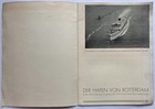 Original Vintage Travel Brochure Rotterdam - Netherlands - Port - Boats - 1930s
