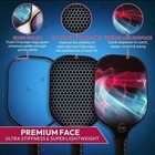 Pickleball Paddle Set Of 2 - Multilayer Graphite   Fiberglass Pickleball Paddles