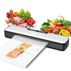 Food Vacuum Sealer Machine Compact Design 100 Times Consecutive Works 5 Food 
