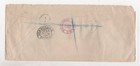 Palestine 1947 Us Registered  haifa  Air Mail Cover Franked 100 Mills