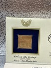 2000 Titanic Gold Replica First Day Cover Scott 3191m