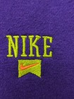 Nike Girls Purple Orange Hooded Zip Up Sweatshirt Hoodie Jacket Size Xl