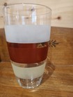 Vintage Mid Century Striped Cocktail Martini Shaker No Lid