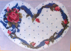 Sealed Latch Hook Rug Kit Graph N Latch Melissa s Heart 37627 Grannycore Decor