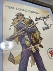 Ww2  1942 So Long Gang Texico Poster
