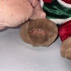Vintage Dan Dee Christmas Bear Plush Stuffed Animal 2007