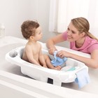  Newborn To Toddler Plastic Baby Bathtub  White