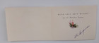 Vtg Christmas Card Pretty Winter Scene By Rust Craft 1950 s