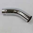 5   id  In Inch To 6  Out 23  Long Diesel Exhaust Chrome Turndown Elbow Tip 2mm