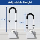 Fsa hsa Eligible Adjustable Bathtub Safety Rail  Shower Grab Bar Handle For S   
