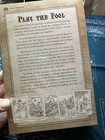 Ship Of Fools Tarot Book   Deck Set By Brian Williams Isbn 1572815482 New