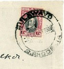 Southern Rhodesia Sg 20single Frank -bulawayo-9 dec 1937-air Mail-to England-sca
