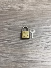 Brass Guard Security Padlock With Key Hard Steel 1    Vintage
